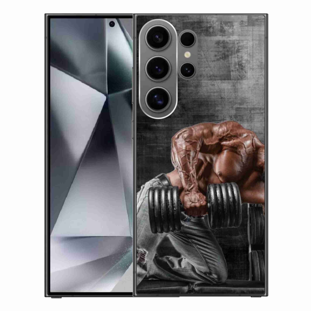 Gelový kryt mmCase na Samsung Galaxy S24 Ultra - posilování 1