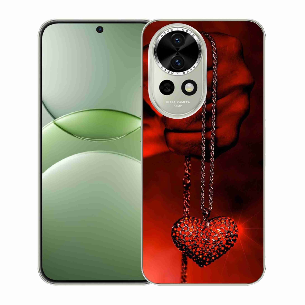 Gelový kryt mmCase na Huawei Nova 13 5G - náhrdelník