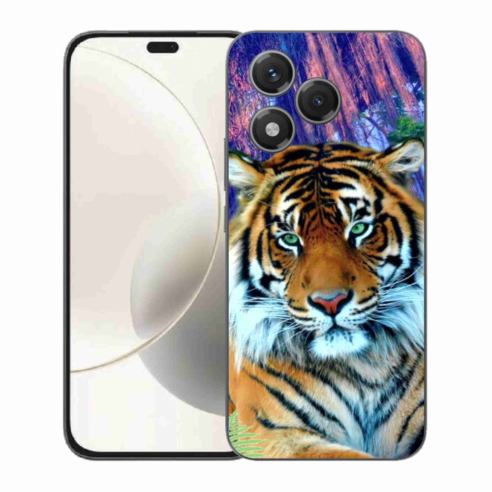 Gelový kryt mmCase na Honor 400 Lite - tygr