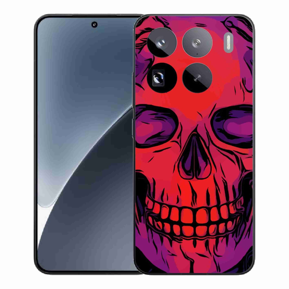 Gelový kryt mmCase na Xiaomi 15 Pro - lebka