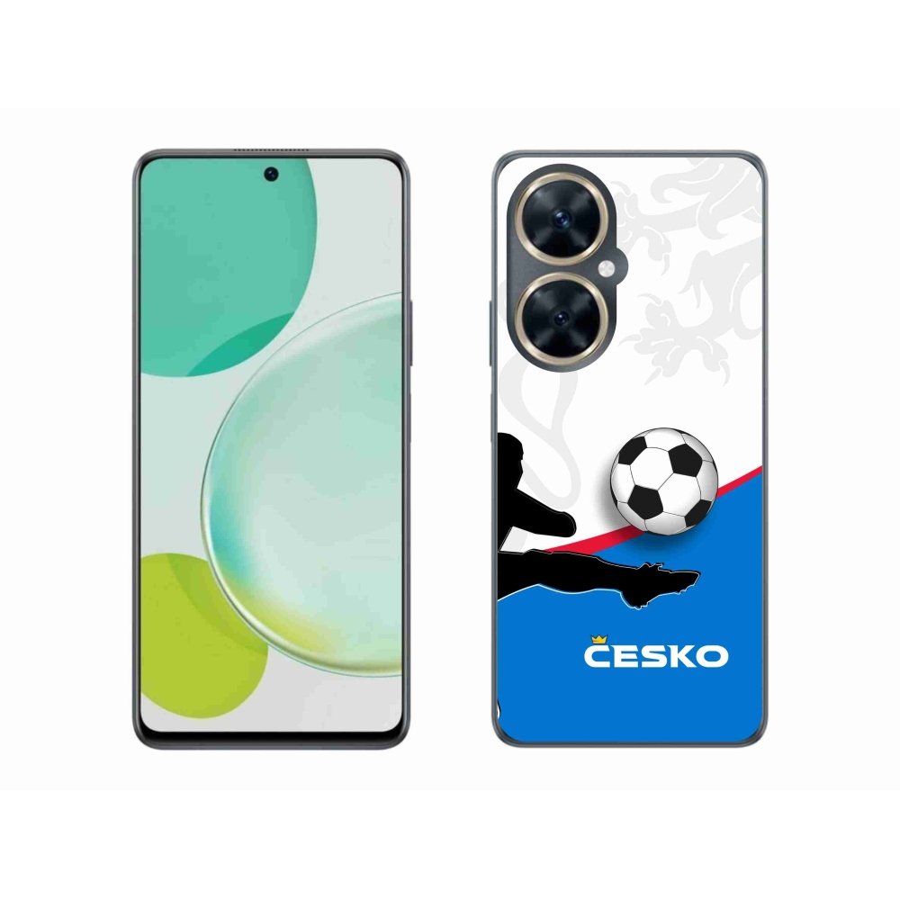 Gelový kryt mmCase na Huawei Nova 11i - fotbal Česko 3