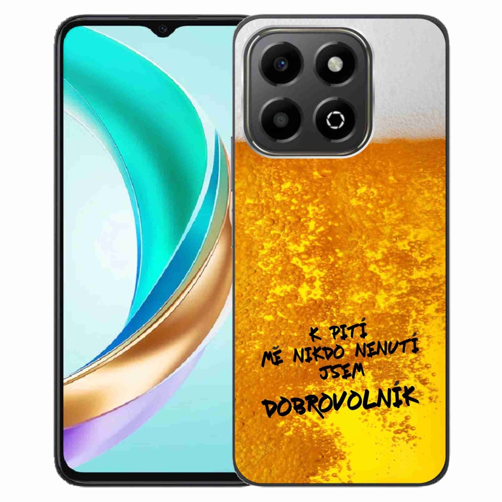 Gelový kryt mmCase na Honor X6b - pivní motiv 4