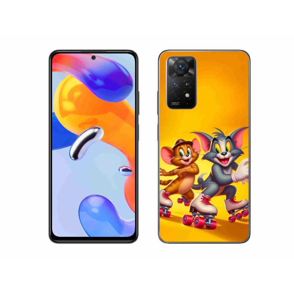 Gelový kryt mmCase na Xiaomi Redmi Note 11 Pro 4G/5G - tom a jerry