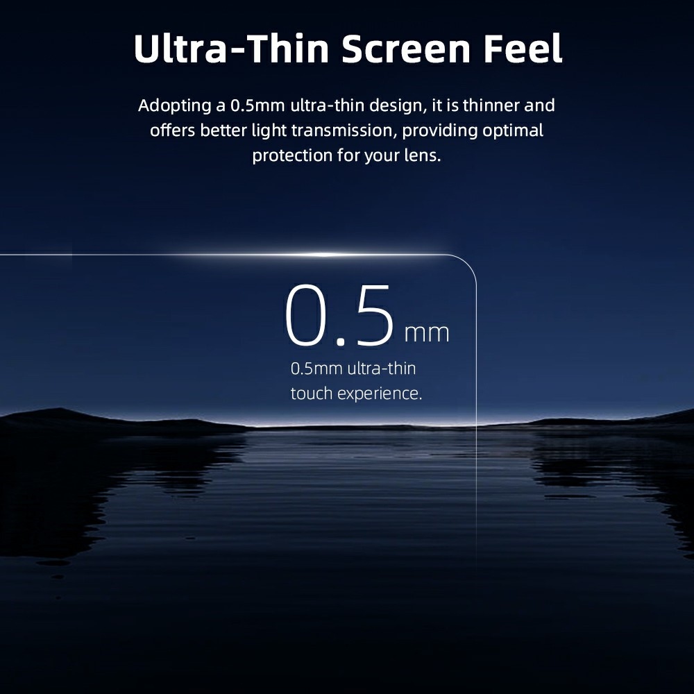 BRDRC 2× sada tvrzených skel pro GoPro Hero 13 displej a objektiv