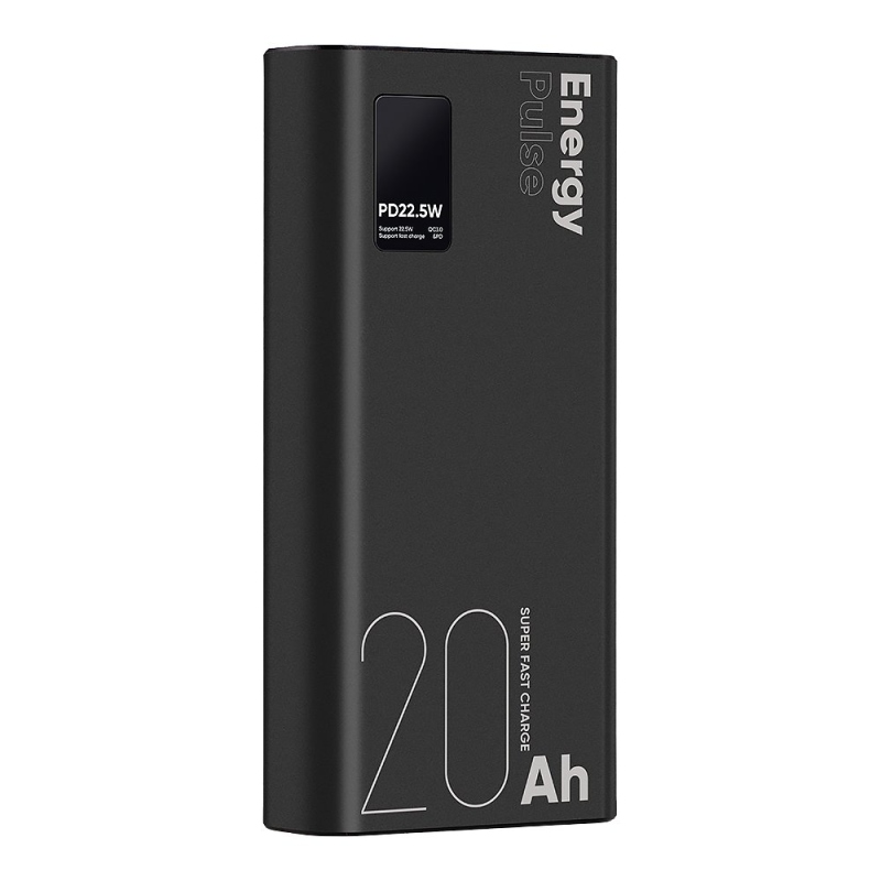 OBAL:ME EnergyPulse Powerbanka 20000mAh 22.5W Black