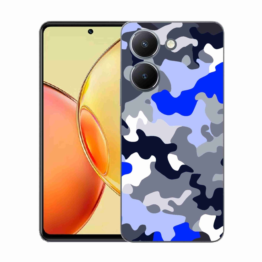Gelový kryt mmCase na Vivo Y36 - maskáčový vzor 8