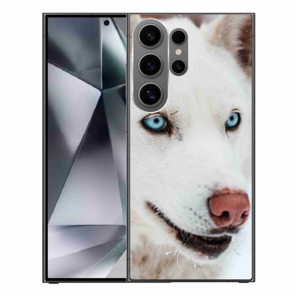 Gelový obal mmCase na Samsung Galaxy S24 Ultra - psí pohled