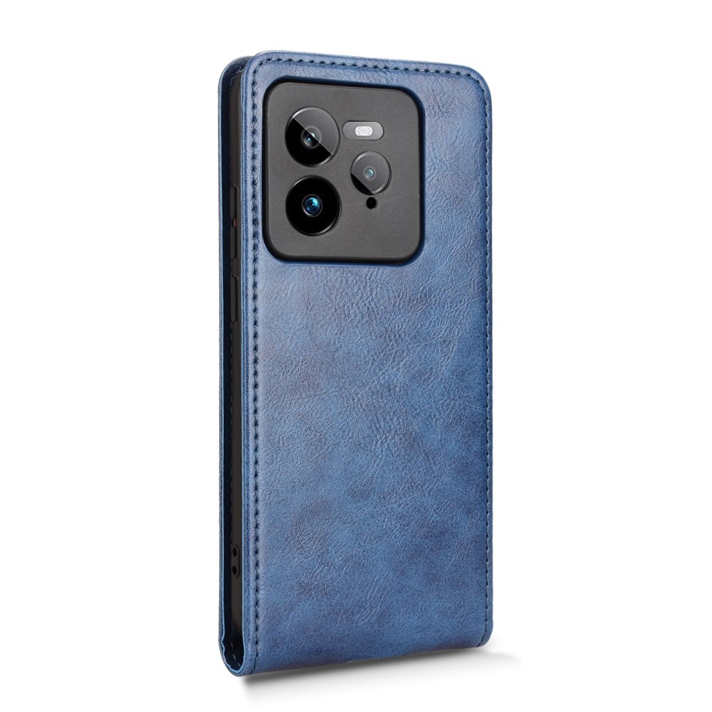 Vert flipové pouzdro na Realme GT 7 Pro 5G - modré