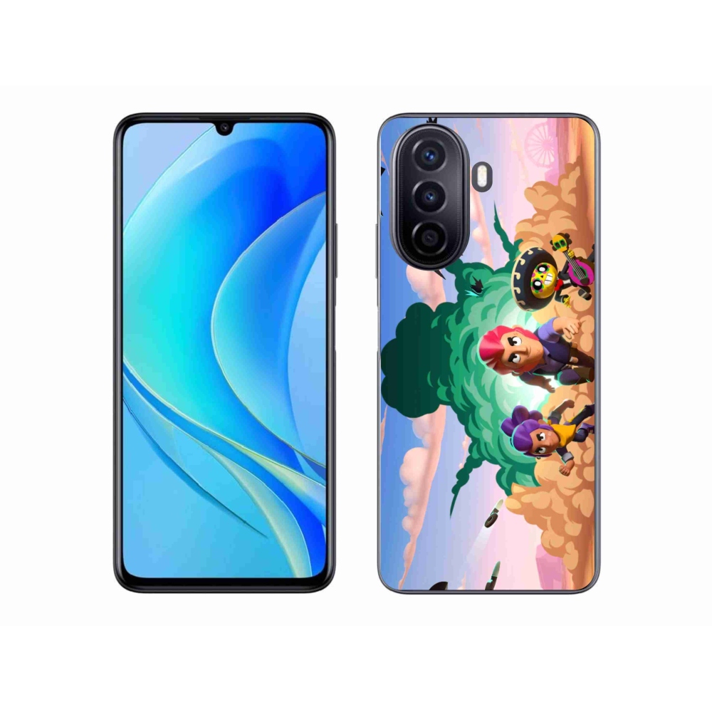 Gelový kryt mmCase na Huawei Nova Y70 - brawl stars