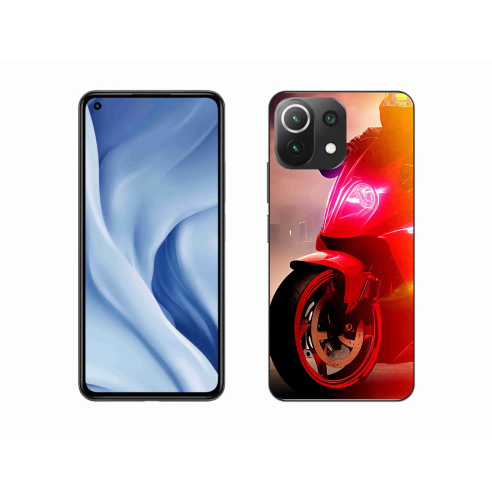 Gelový kryt mmCase na Xiaomi Mi 11 Lite 4G/5G - motorka