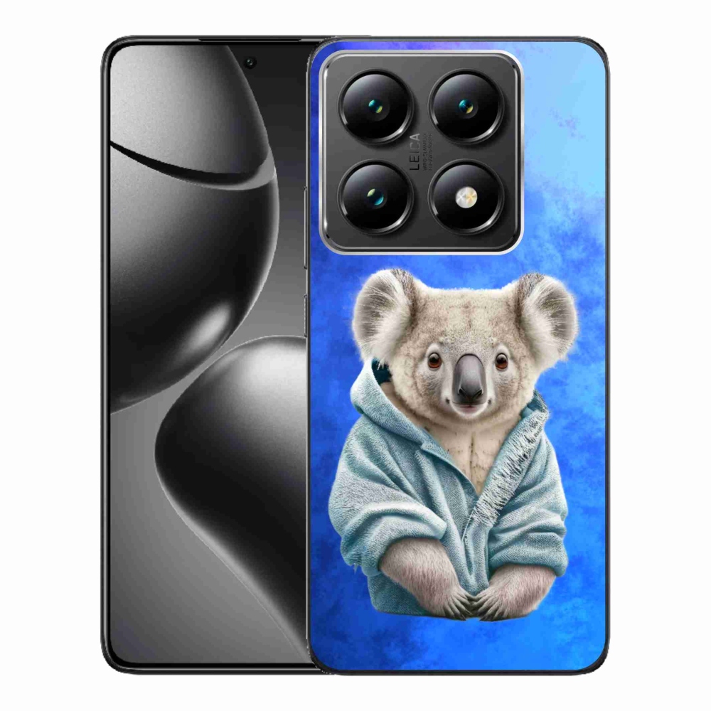 Gelový kryt mmCase na Xiaomi 14T Pro - koala ve svetru