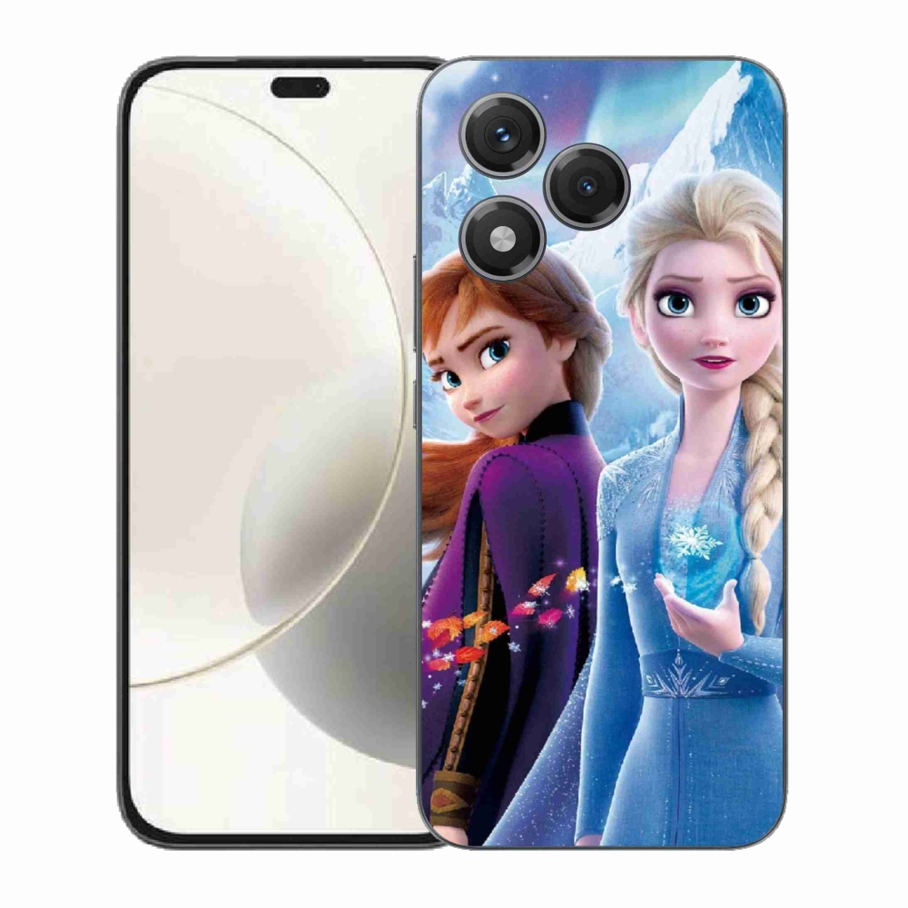 Gelový kryt mmCase na Honor 400 Lite - ledové království 3