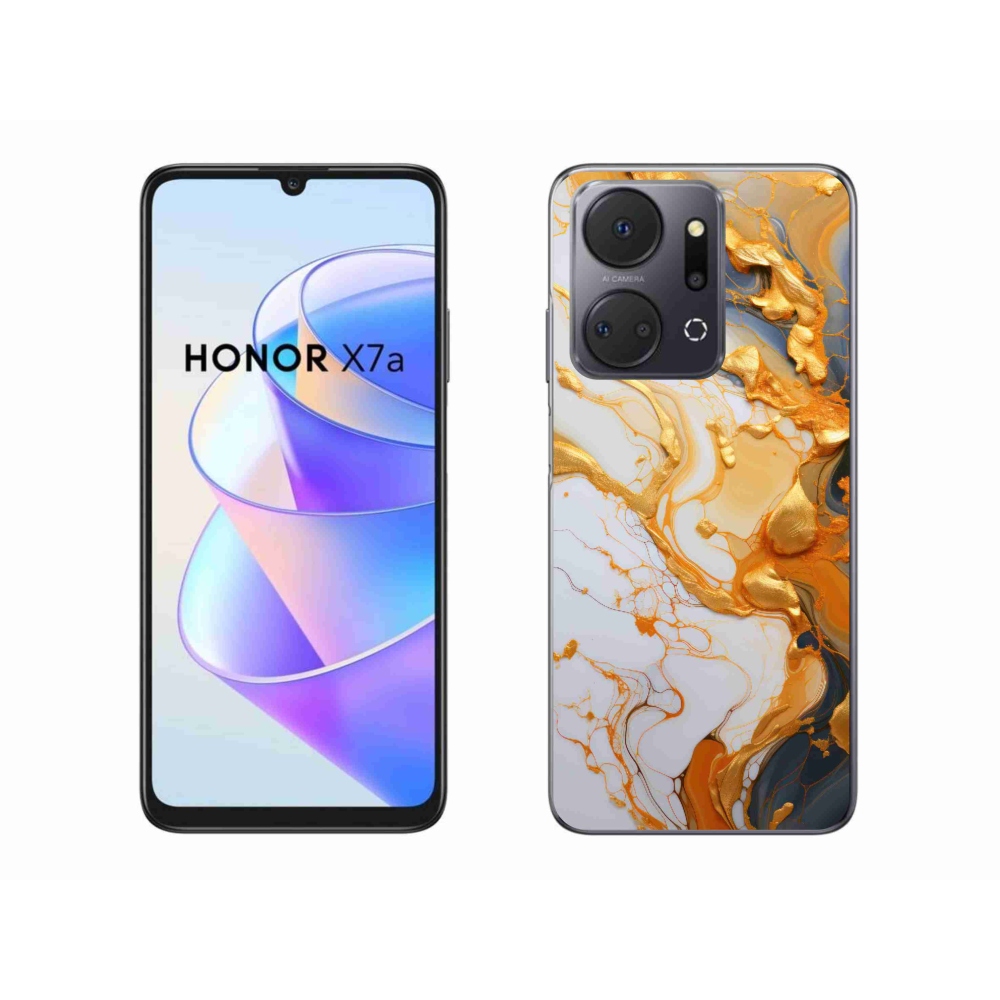 Gelový kryt mmCase na Honor X7a - abstraktní motiv 6