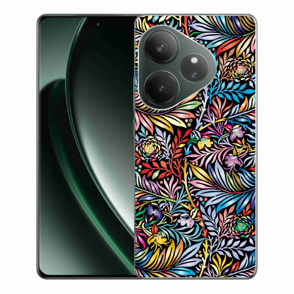 Gelový kryt mmCase na Realme GT 6 5G/GT 6T 5G - květiny 5