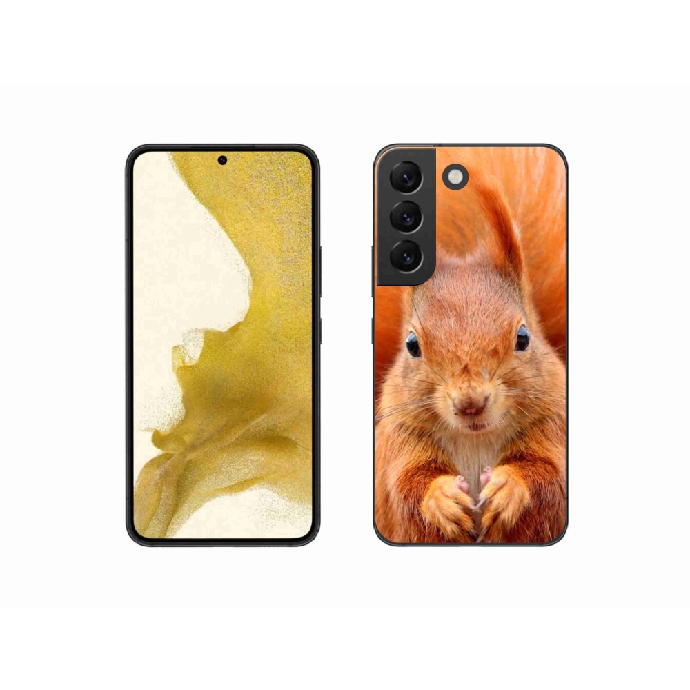 Gelový kryt mmCase na Samsung Galaxy S22 5G - veverka