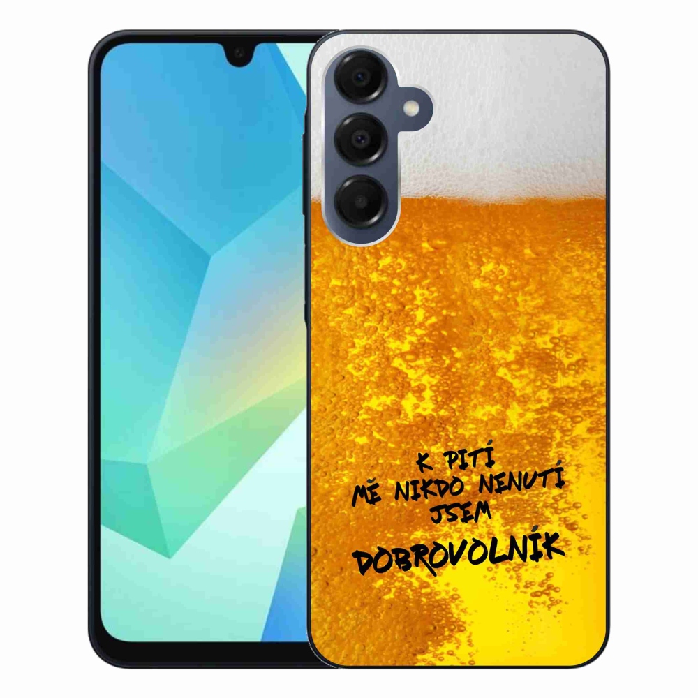 Gelový kryt mmCase na Samsung Galaxy A16 4G/5G - pivní motiv 4