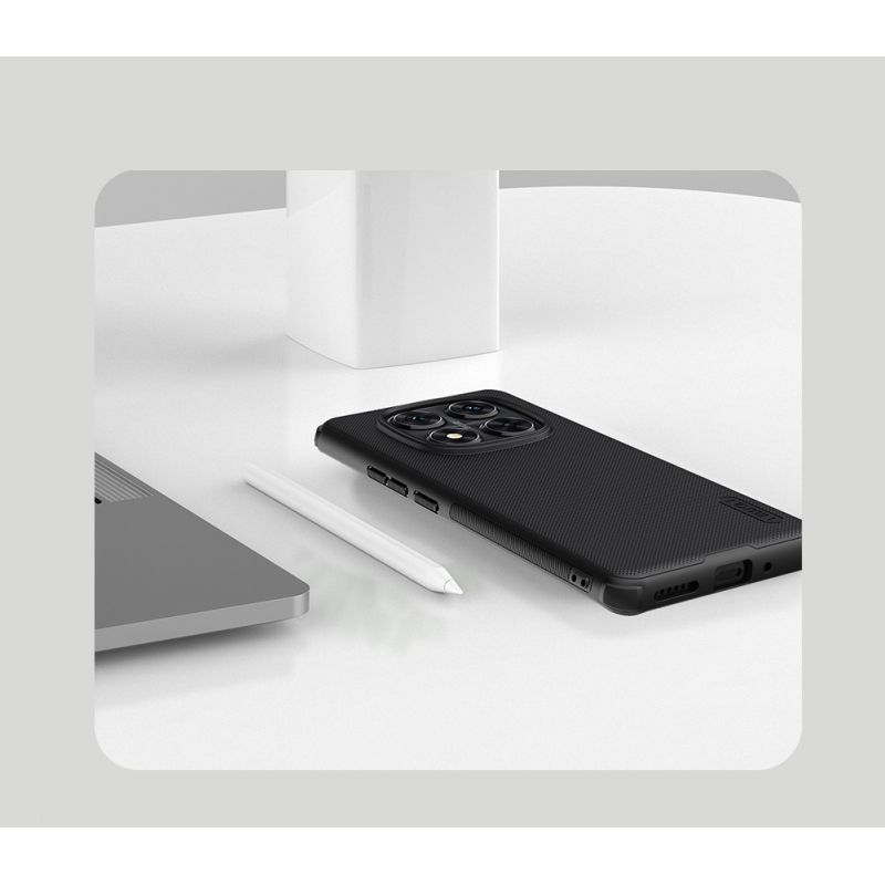 Nillkin Super Frosted PRO Zadní Kryt pro Xiaomi Redmi Note 14 Pro 5G/Poco X7 5G Black 