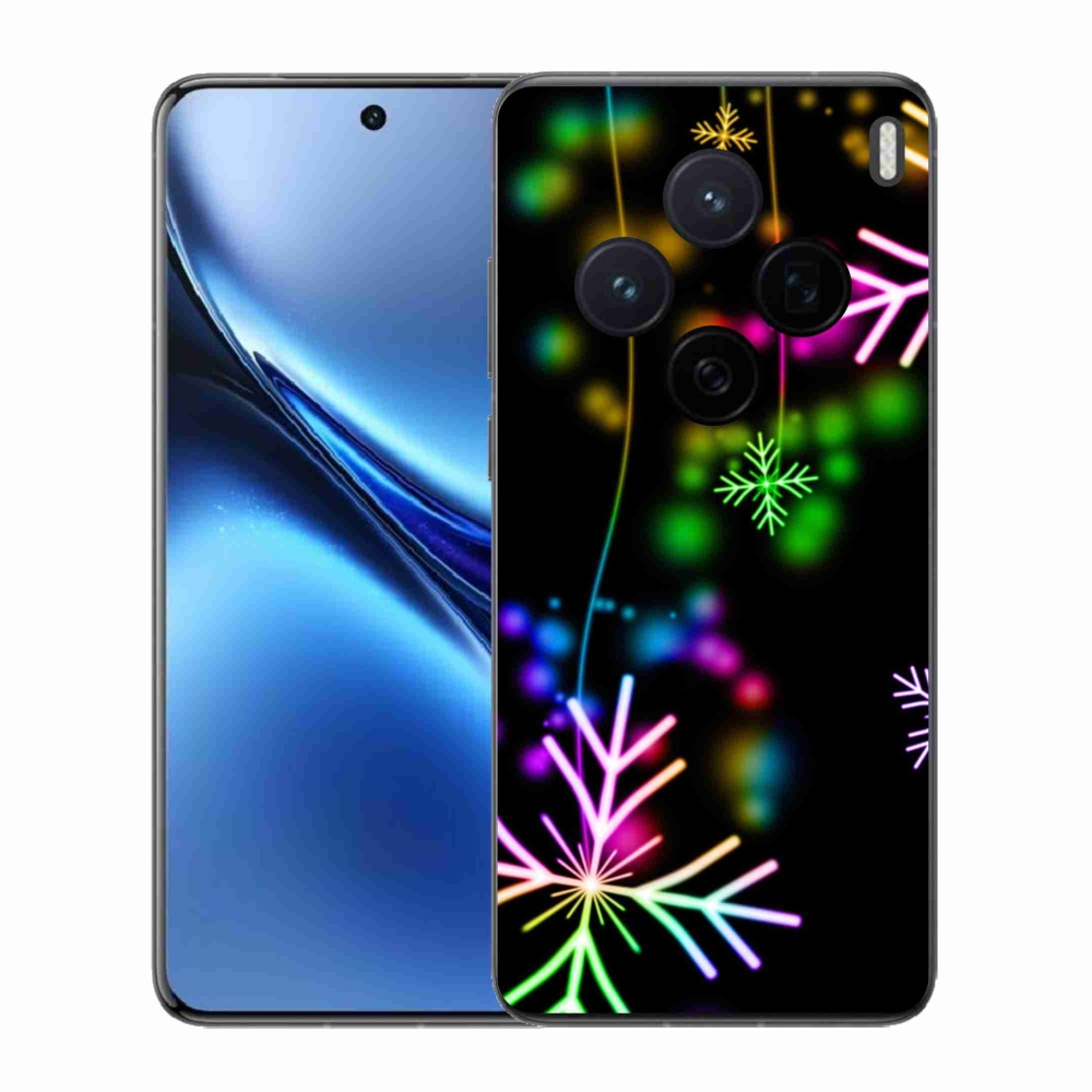 Gelový kryt mmCase na Vivo X200 5G - barevné vločky