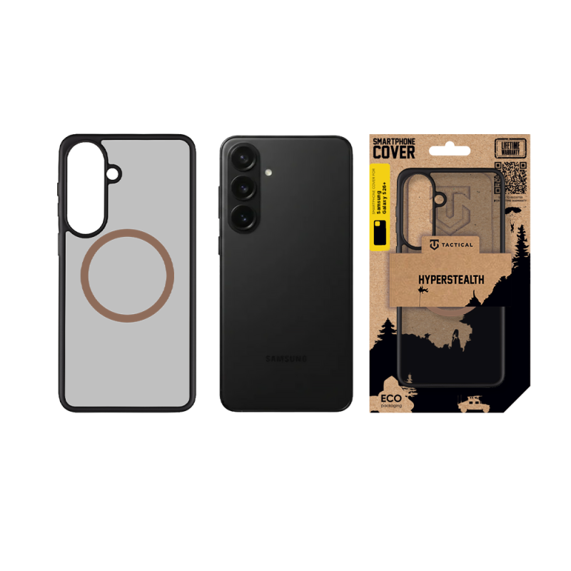 Tactical MagForce Hyperstealth 2.0 Kryt pro Samsung Galaxy S26+ Black/Moucha Moose