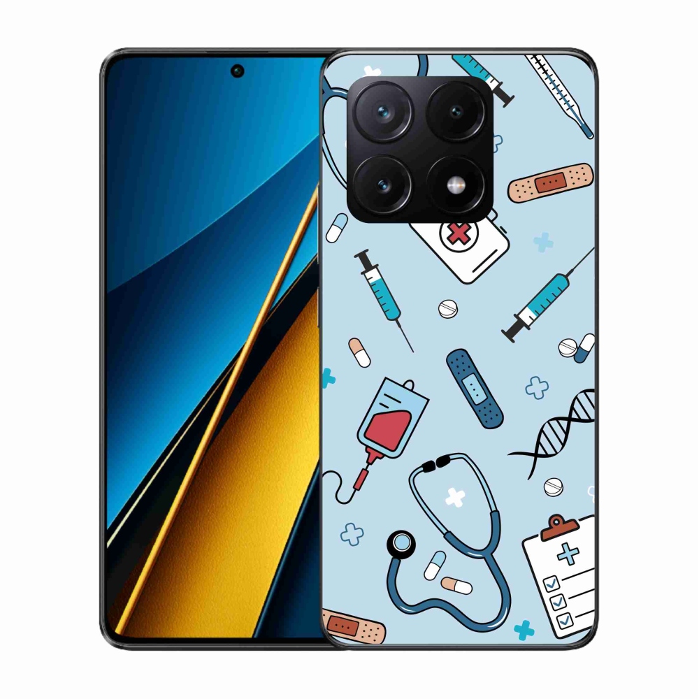 Gelový kryt mmCase na Xiaomi Poco X6 Pro 5G - zdravotnictví 1