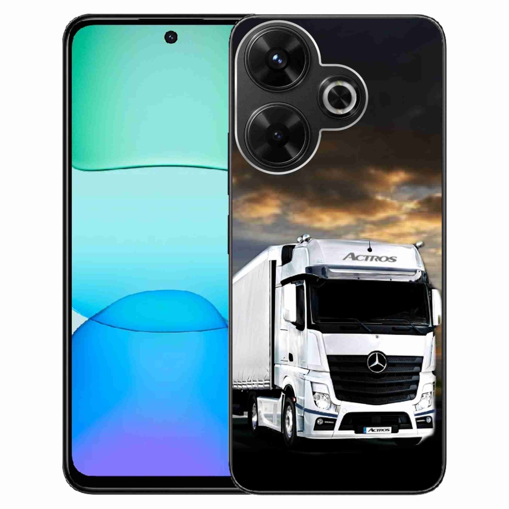 Gelový kryt mmCase na Xiaomi Redmi 13 4G/Poco M6 4G - kamion