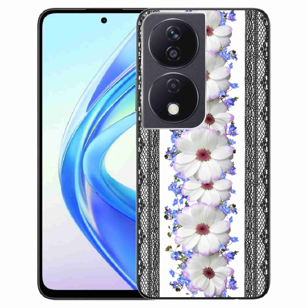 Gelový kryt mmCase na Honor X7b/Honor 90 Smart - květiny 8