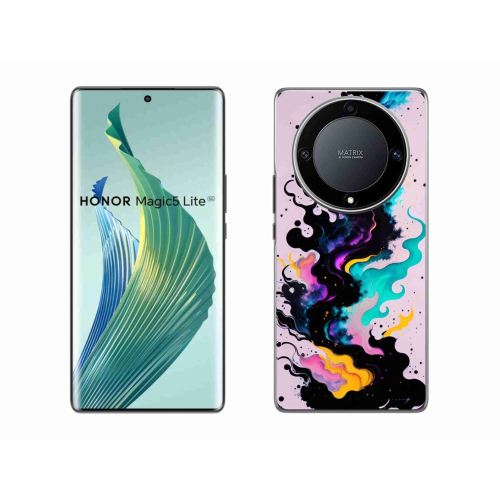 Gelový kryt mmCase na Honor Magic 5 Lite 5G - abstraktní motiv 4