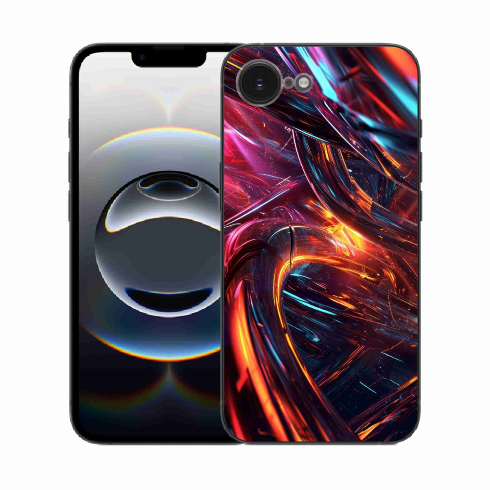 Gelový kryt mmCase na iPhone 16e - abstraktní motiv 10