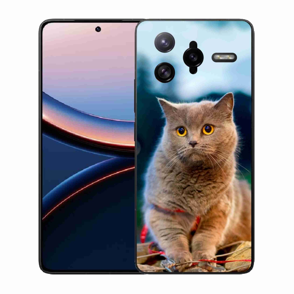 Gelový kryt mmCase na Xiaomi Poco F7 Ultra - britská modrá 2