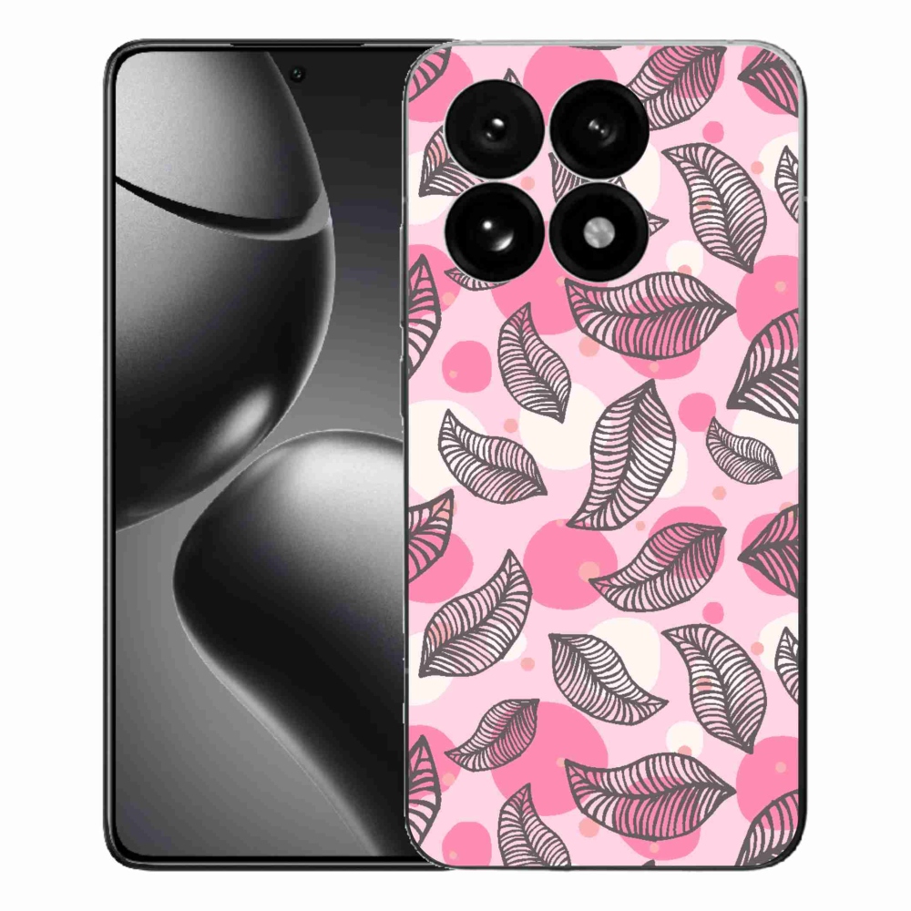 Gelový kryt mmCase na Xiaomi 15T - kreslené padající listy