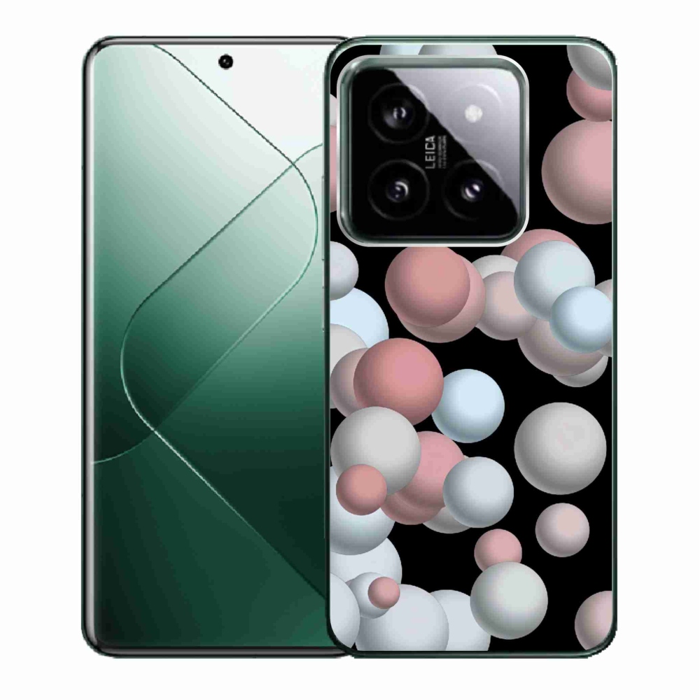 Gelový kryt mmCase na Xiaomi 14 - abstraktní motiv 27