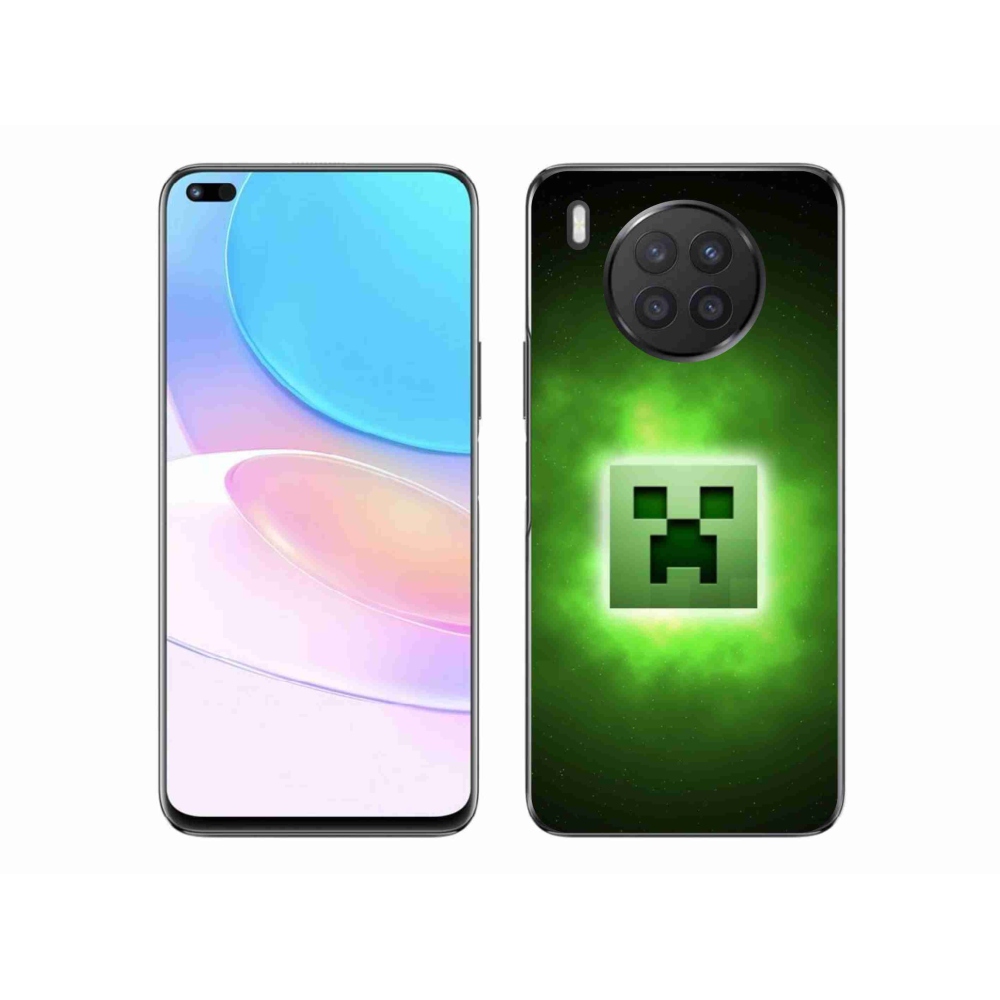 Gelový kryt mmCase na Huawei Nova 8i - minecraft