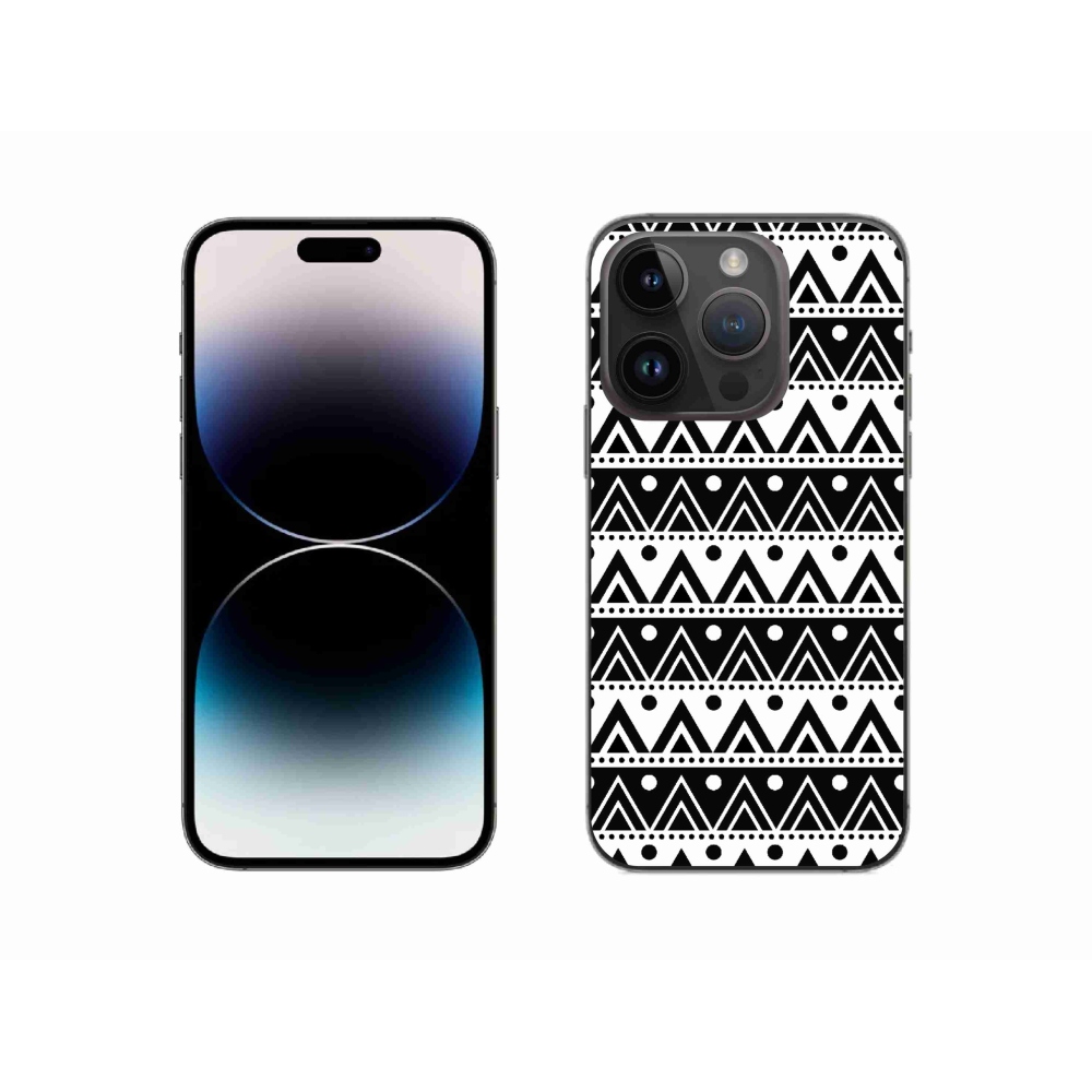 Gelový kryt mmCase na iPhone 14 Pro - abstraktní motiv 29