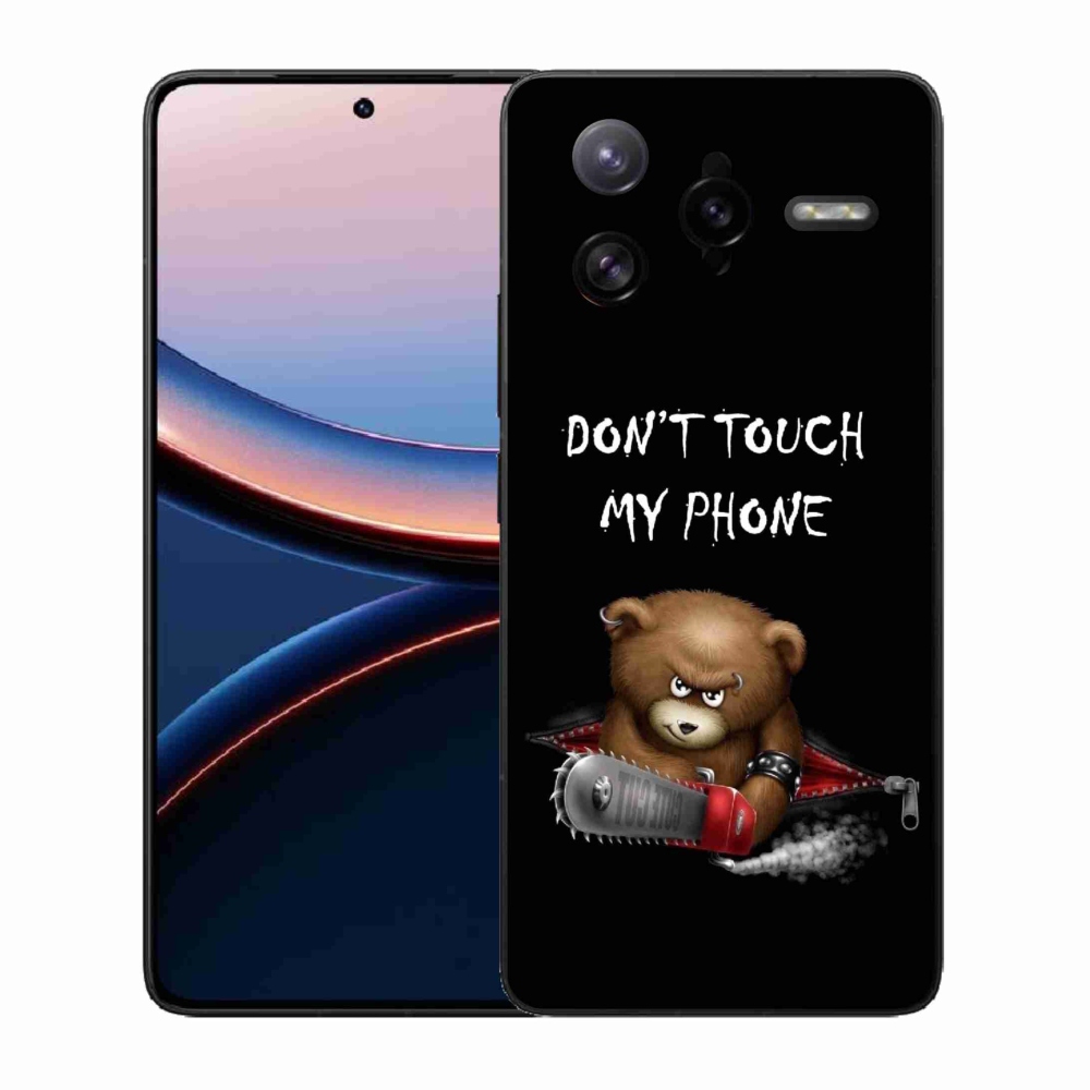 Gelový kryt mmCase na Xiaomi Poco F7 Ultra - nesahej na telefon