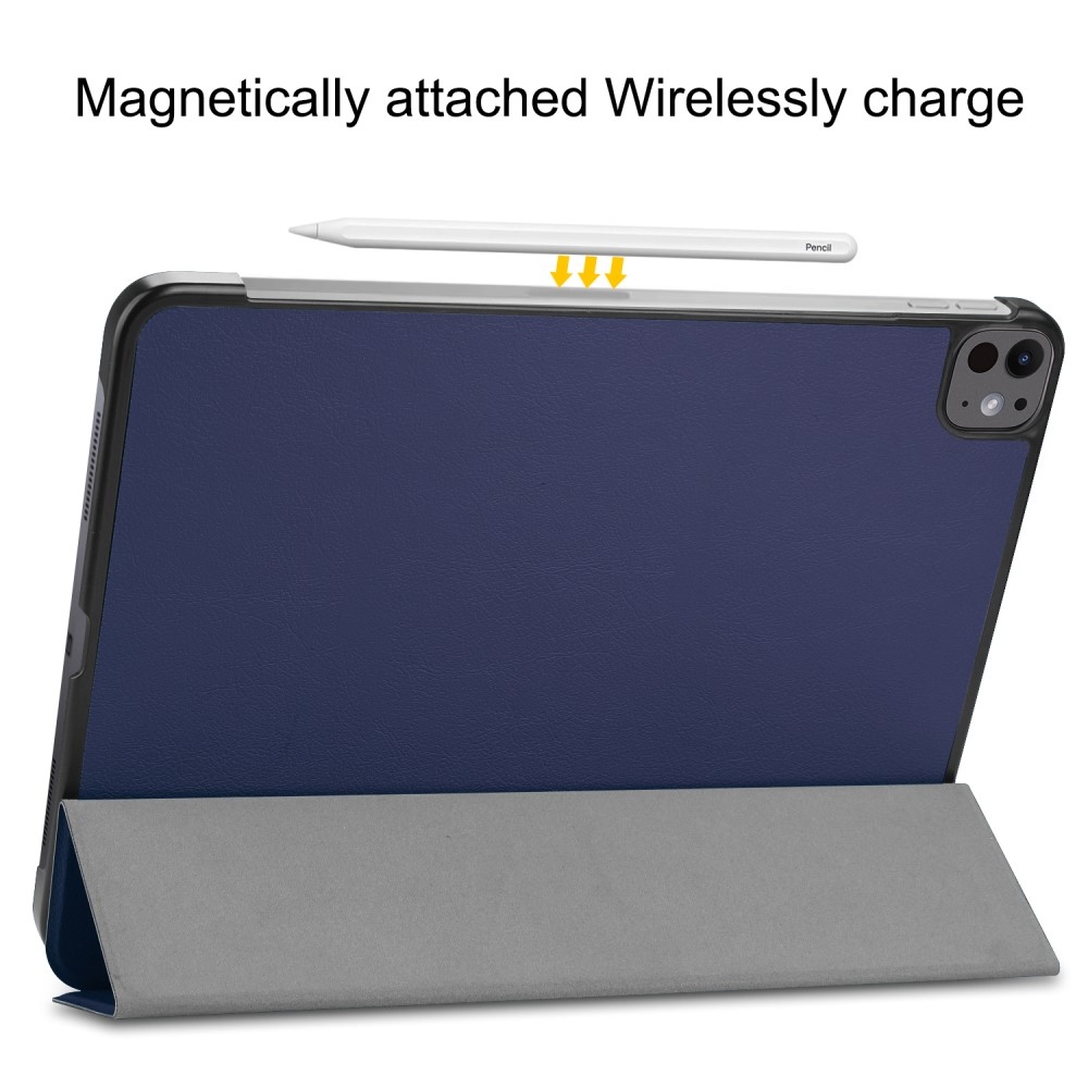 Case chytré zavírací pouzdro na iPad Pro 13 (2024) - modré
