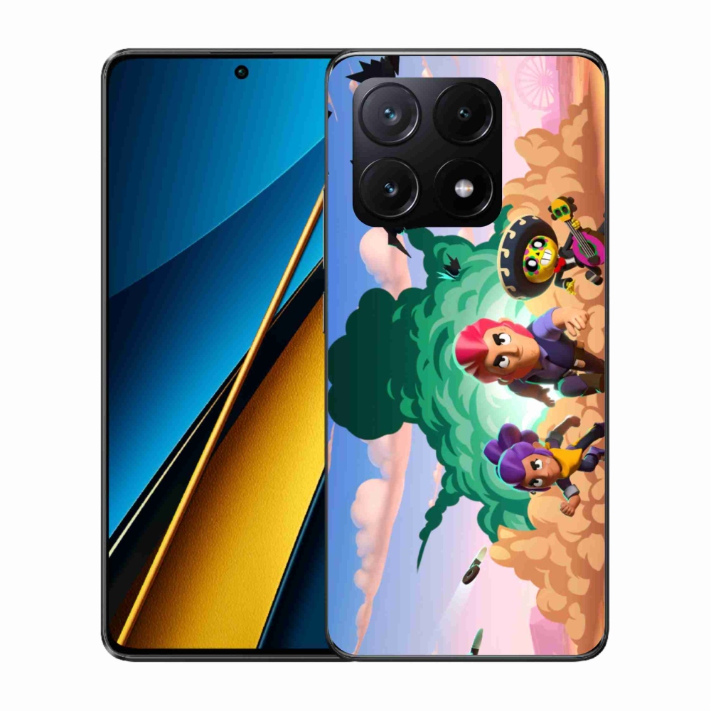 Gelový kryt mmCase na Xiaomi Poco X6 Pro 5G - brawl stars