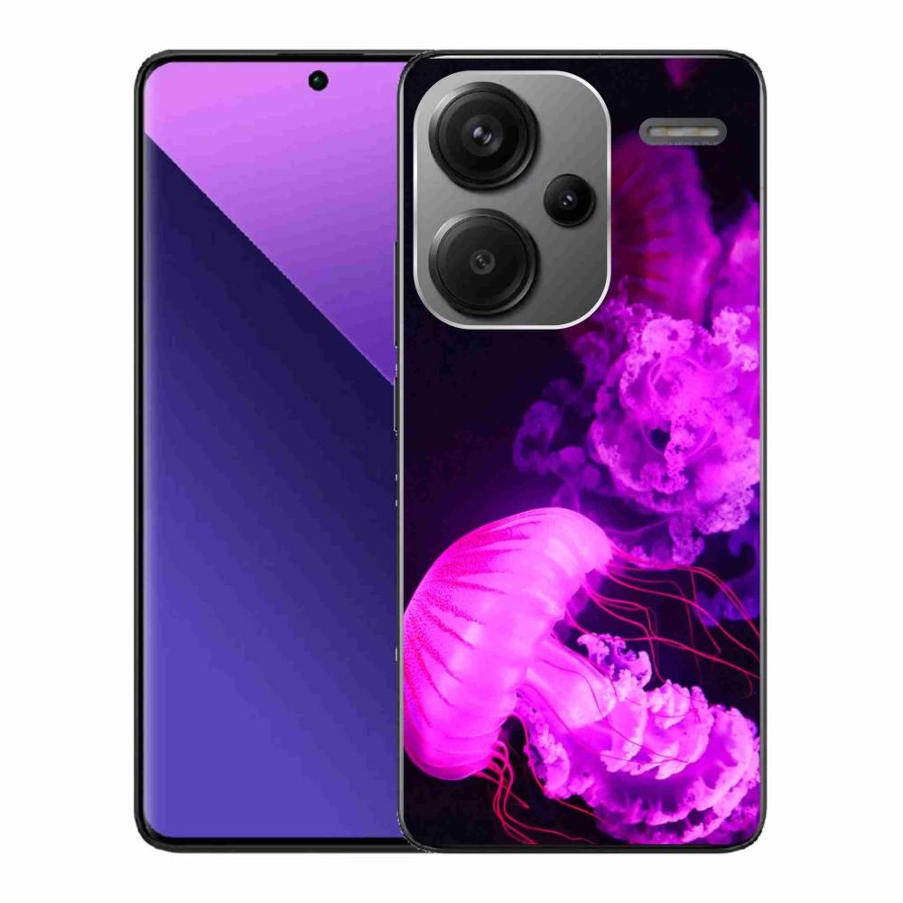Gelový kryt mmCase na Xiaomi Redmi Note 13 Pro+ 5G - medúza 1