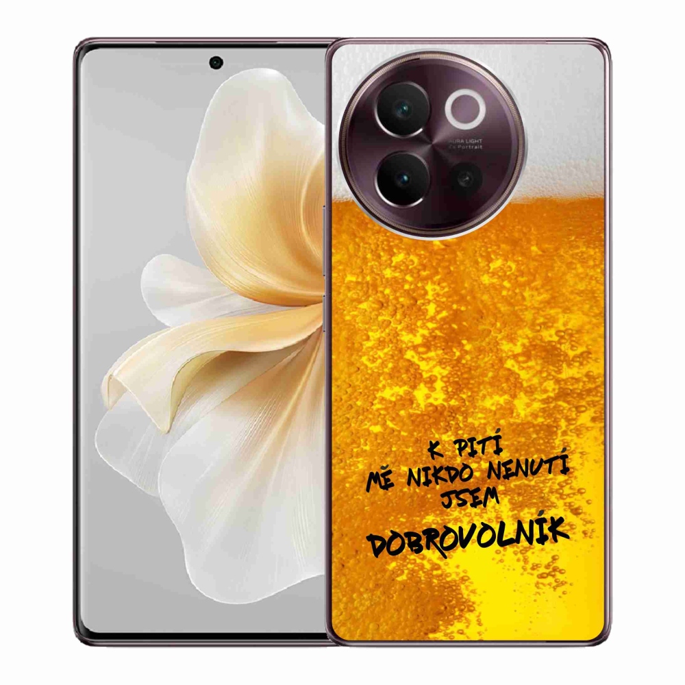 Gelový kryt mmCase na Vivo V40 Lite 5G - pivní motiv 4