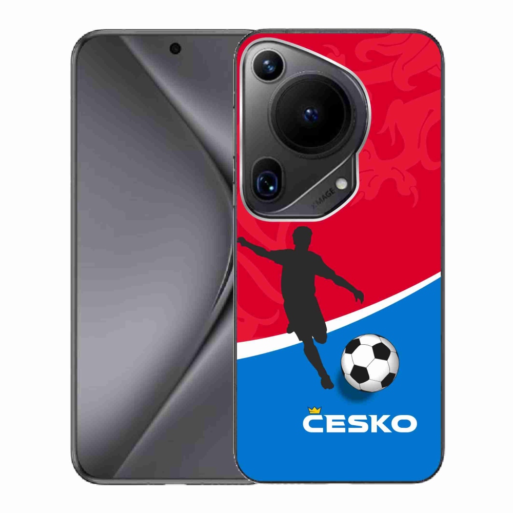 Gelový kryt mmCase na Huawei Pura 70 Ultra - fotbal Česko