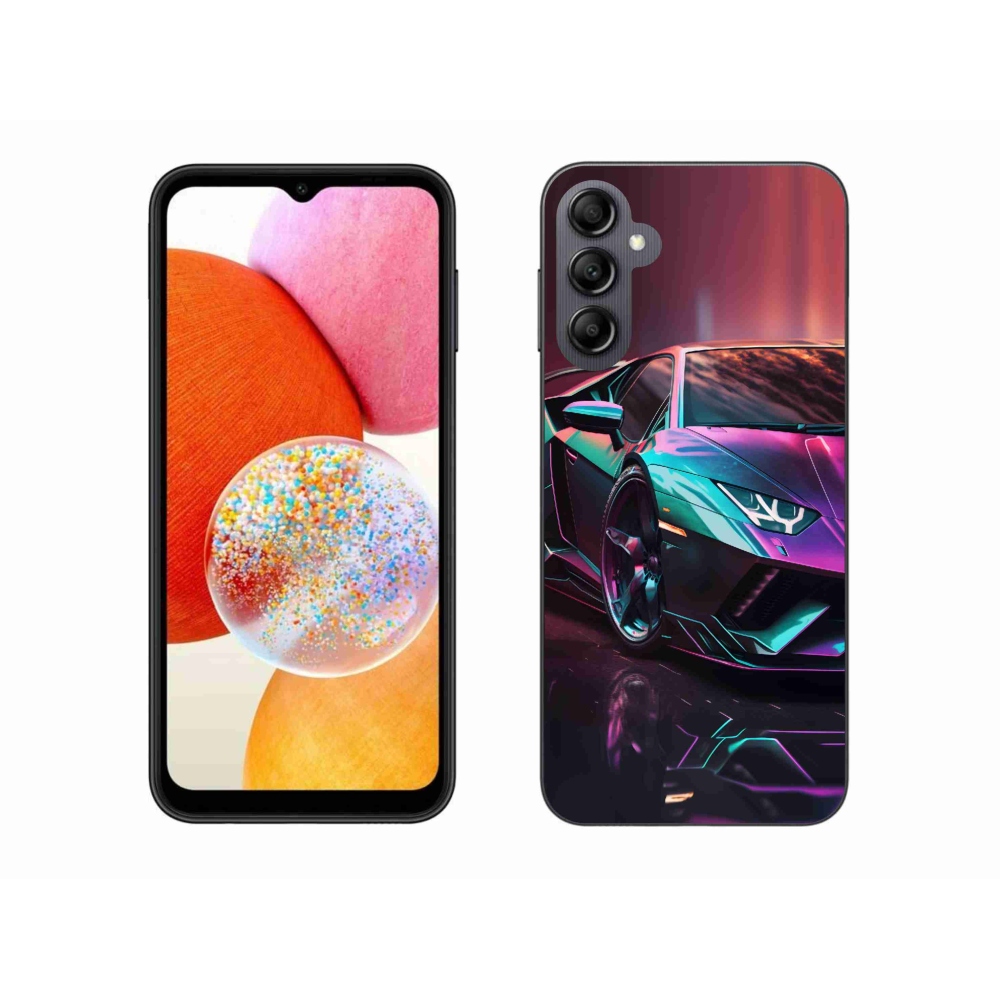 Gelový kryt mmCase na Samsung Galaxy A14 4G/5G - auto 8
