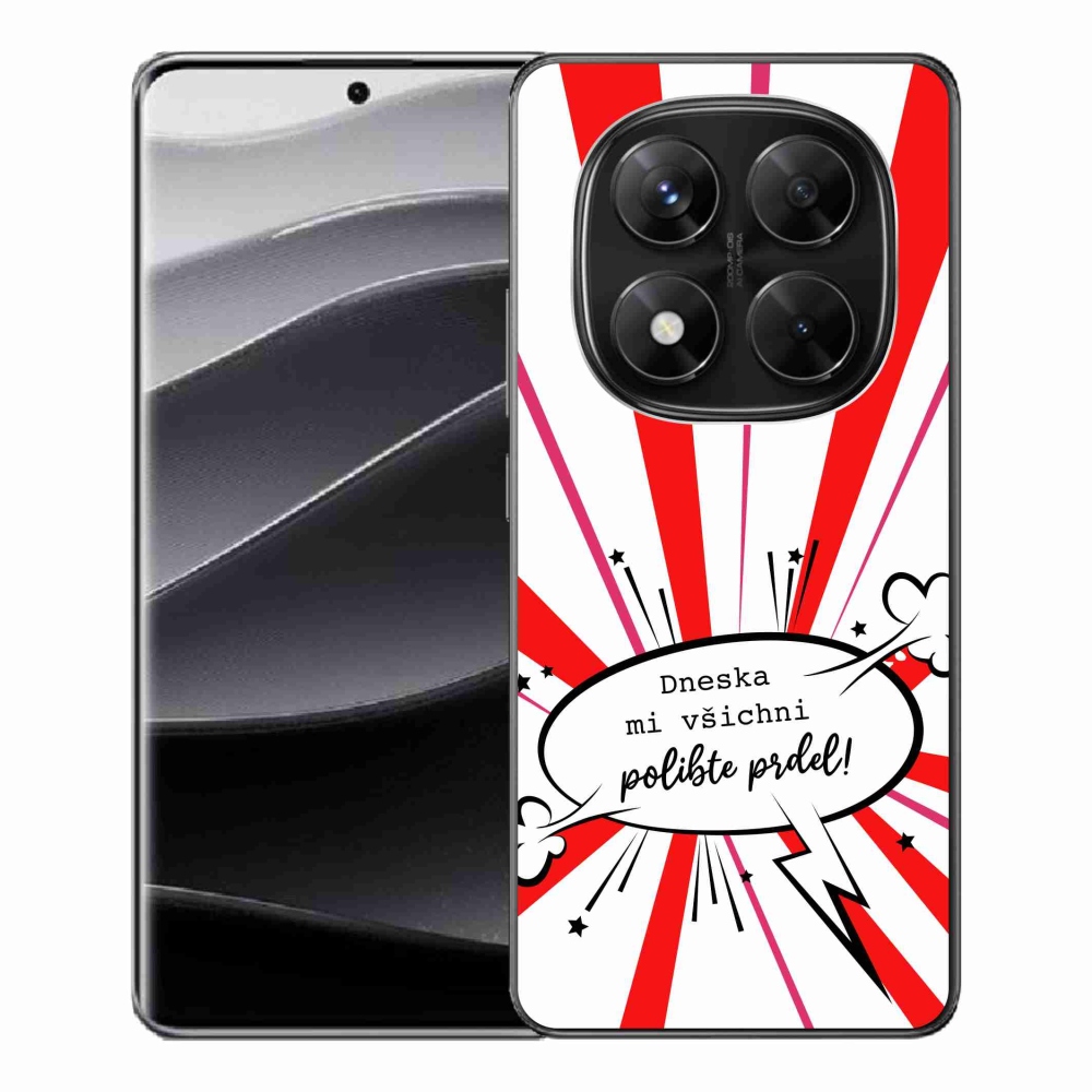 Gelový kryt mmCase na Xiaomi Redmi Note 14 Pro 5G/Poco X7 5G - vtipný text 15 bílé pozadí