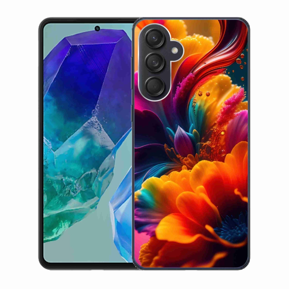 Gelový kryt mmCase na Samsung Galaxy M55 5G - abstraktní motiv 2