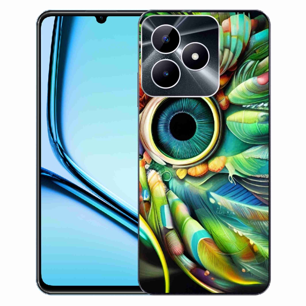 Gelový kryt mmCase na Realme Note 50 - abstraktní motiv 18
