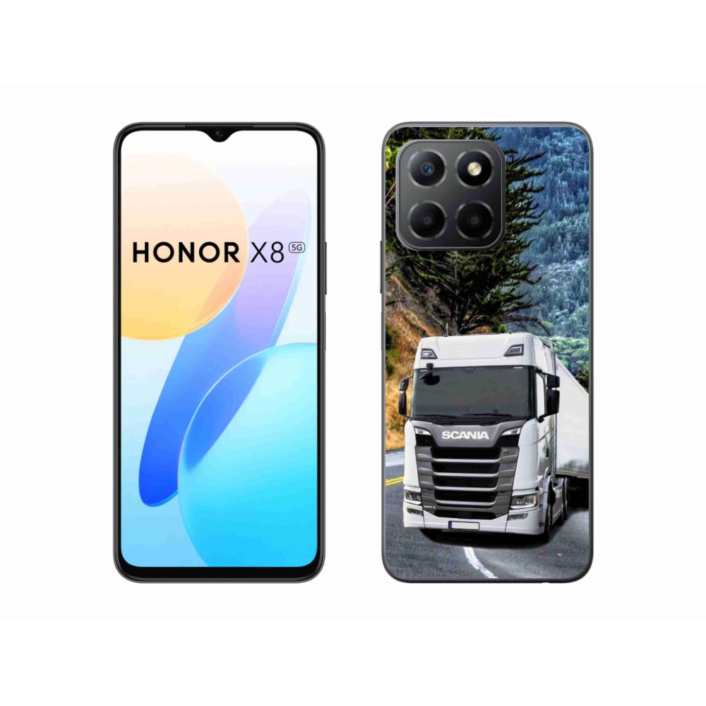 Gelový kryt mmCase na Honor X8 5G - kamion 1
