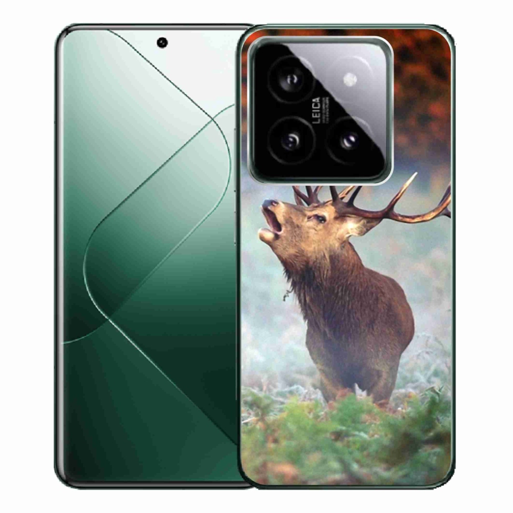 Gelový obal mmCase na Xiaomi 14 Pro - jelen 2