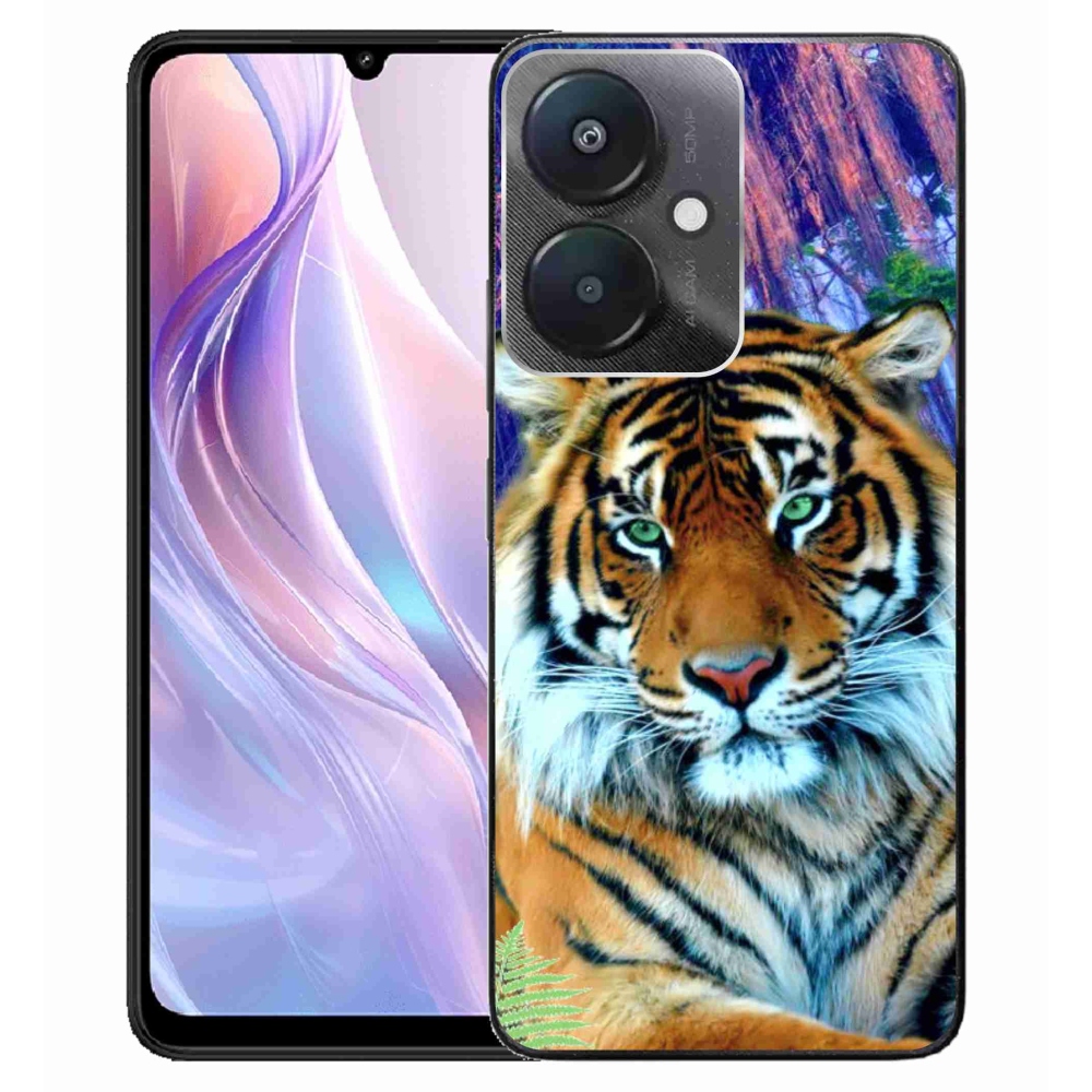 Gelový obal mmCase na Xiaomi Redmi 13C 5G - tygr