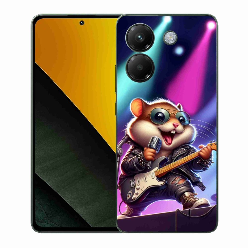 Gelový kryt mmCase na Xiaomi Poco M7 Pro 5G - křeček rocker