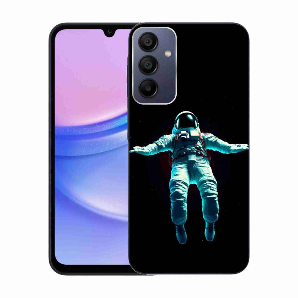 Gelový kryt mmCase na Samsung Galaxy A15 4G/5G - kosmonaut