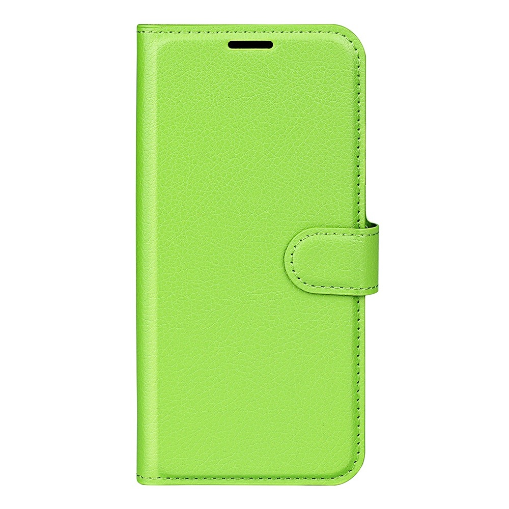 Litchi knížkové pouzdro na Samsung Galaxy Xcover 7 Pro - zelené