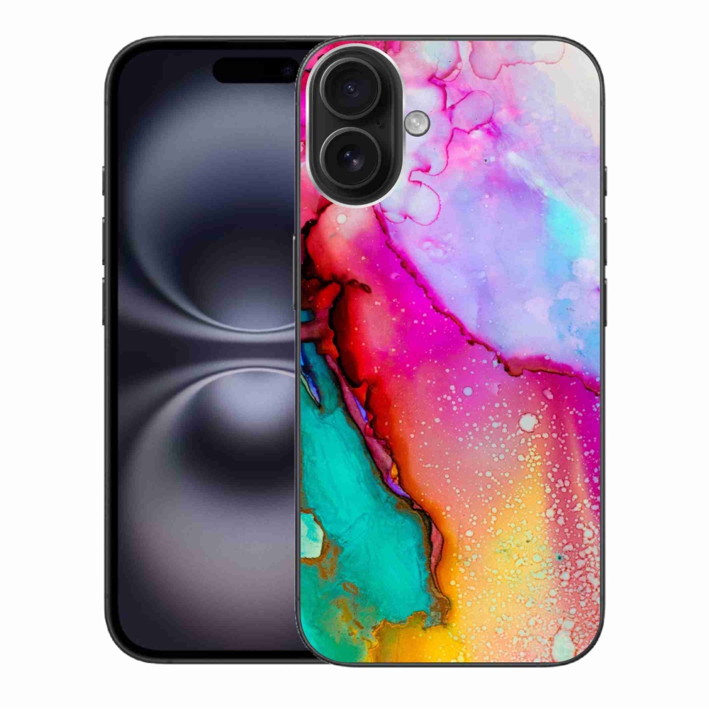 Gelový kryt mmCase na iPhone 16 Plus - abstrakt 24